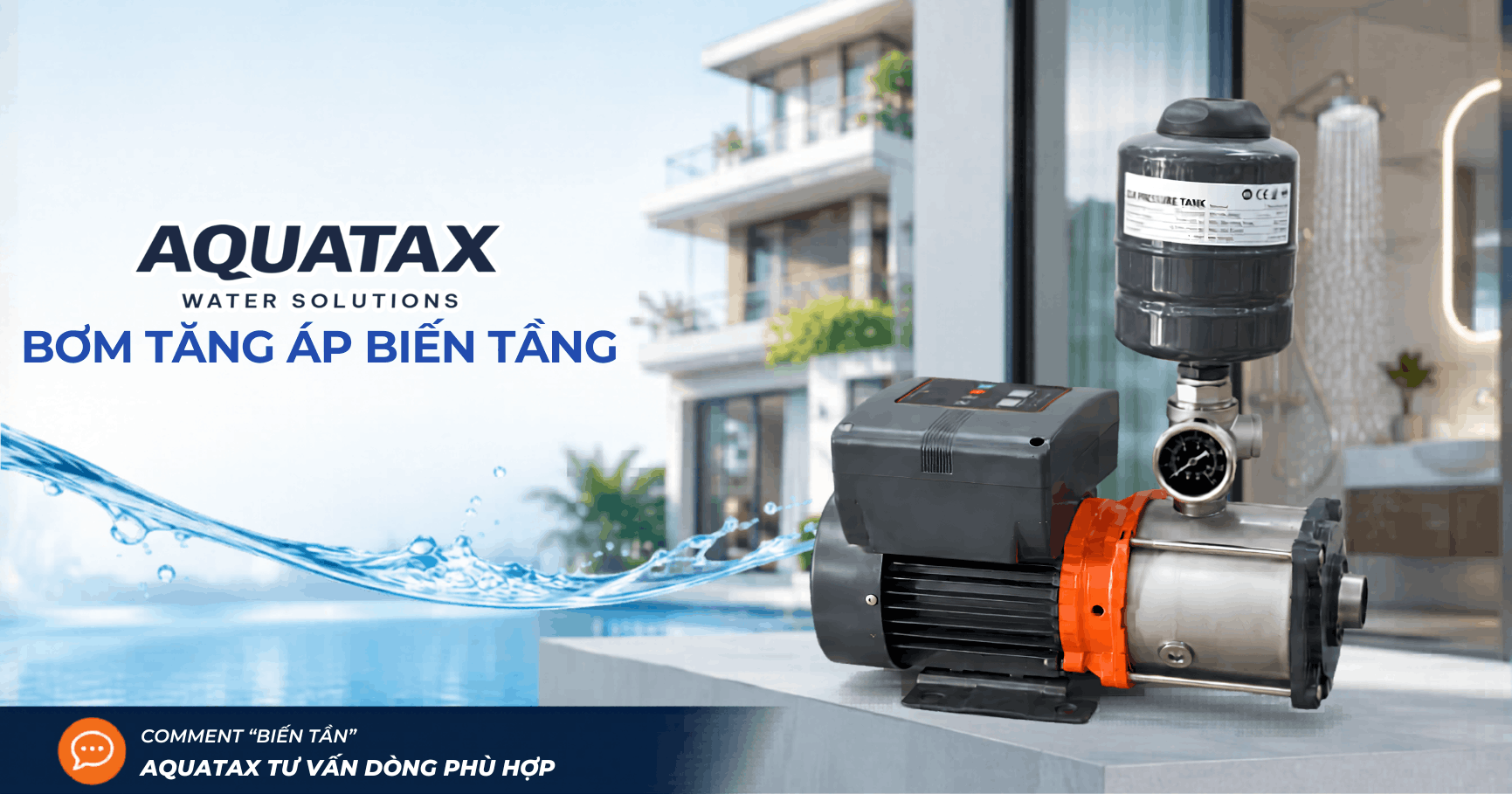 Máy bơm nước Aquatax