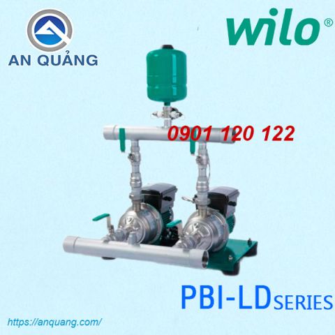 Cụm 2 bơm tăng &aacute;p t&iacute;ch hợp biến tần WiLo PBI-LD
