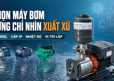 chọn m&aacute;y bơm cho kh&iacute; hậu n&oacute;ng ẩm