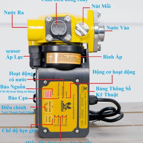 Bơm tăng &aacute;p điện tử Awashi ASm
